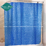 Blue ocean shower curtain supplier